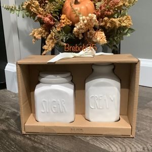 Rae Dunn Farmhouse Cream and Sugar Boxed Set- VHTF